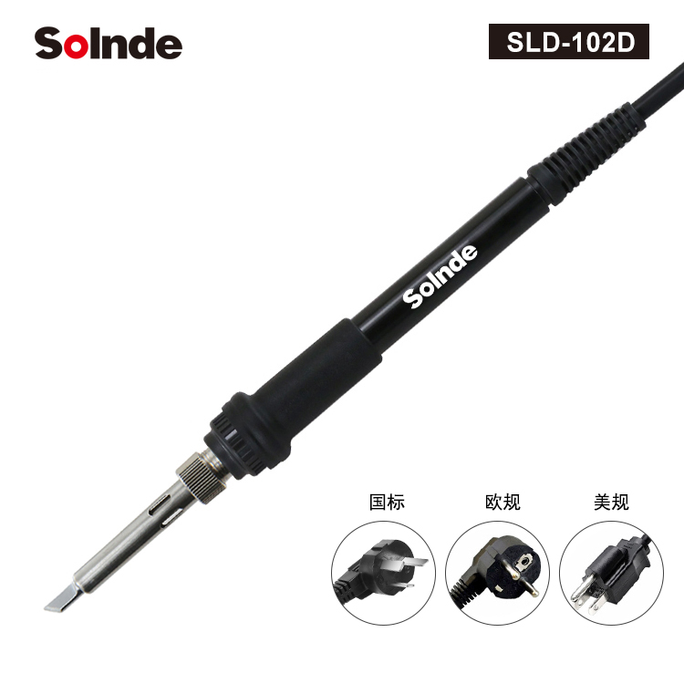 SLD-102D 單支內熱式電烙鐵 家用電工維修60W耐高溫硅膠線電烙鐵