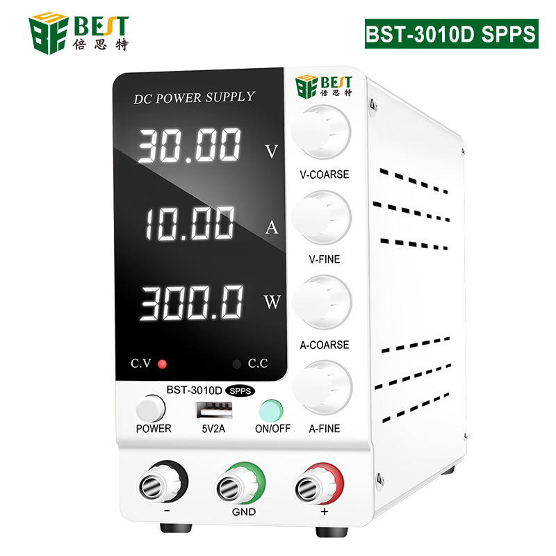 BST-3010D SPPS 開關(guān)型直流穩(wěn)壓電源 固測可調(diào)直流穩(wěn)壓電源30V/10A筆記本電腦手機(jī)維修開關(guān)電源