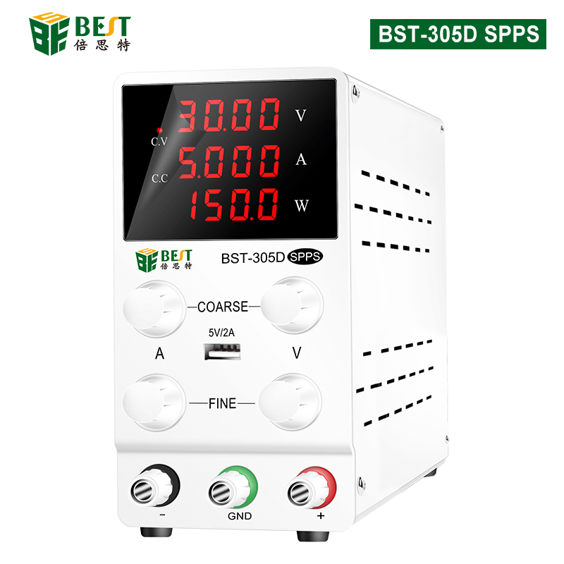 BST-305D SPPS 開關(guān)型直流穩(wěn)壓電源 固測可調(diào)直流穩(wěn)壓電源30V/5A筆記本電腦手機(jī)維修開關(guān)電源